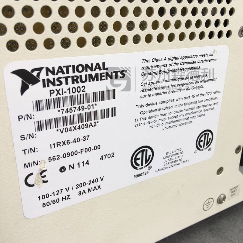 National Instruments PXI-1002带PXI-8175/PXI-6713/PXI-6527询 - 图2