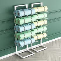 Yoga mat display shelf Large capacity containing equipment Multi-floor pavilion Placing Yoga Mat shelves Shenzer floor