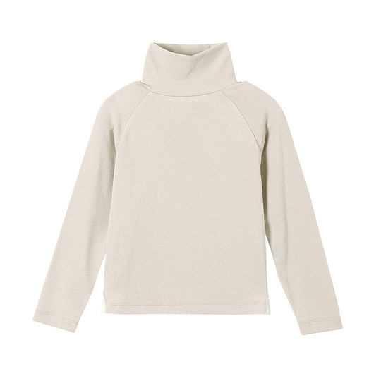 Yoona's new winter style for girls, versatile solid color turtleneck bottoming shirt, children's autumn and winter style T-shirt, baby top