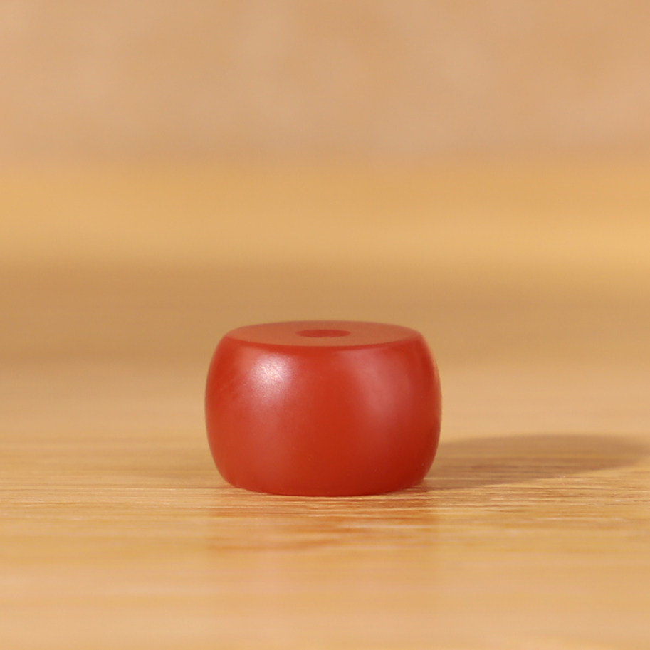 帝廷家！原矿正品川料瓦西南红牛血红隔珠哑光精工320号8.9*5.6mm,淘宝优惠券,粉丝福利购,淘宝优惠卷