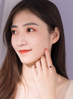轻奢一路鹿有你纯银小众设计戒指