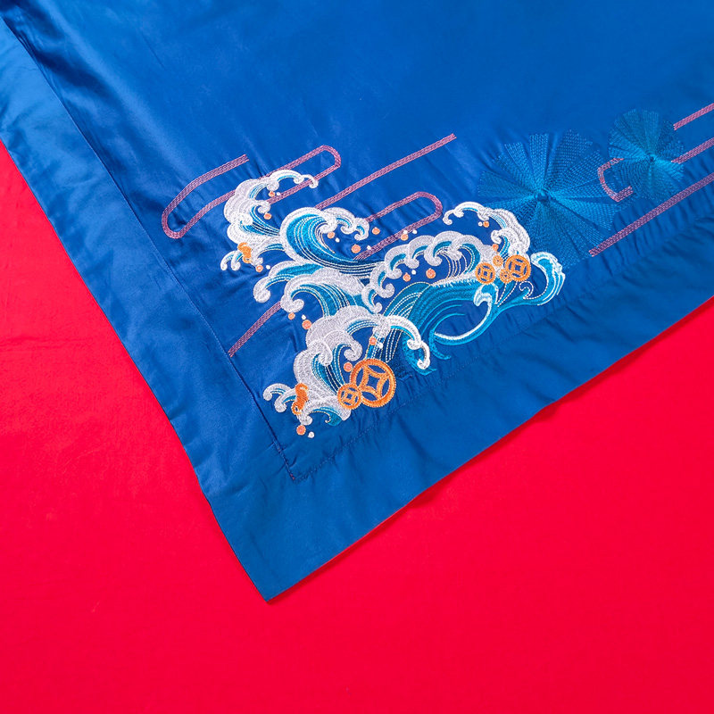 富安娜结婚四件套床上高档婚房60支婚庆大红婚庆纯棉喜被六件套,淘宝优惠券,粉丝福利购,淘宝优惠卷