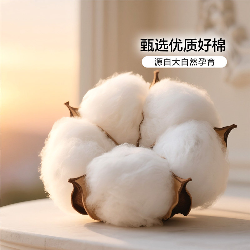 富安娜家纺磨毛四件套加厚保暖套件纯棉防尘被套全棉床单床上用品,淘宝优惠券,粉丝福利购,淘宝优惠卷