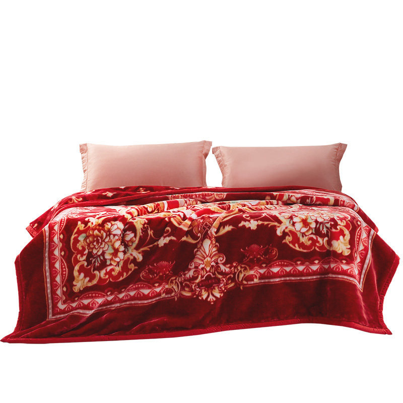  富安娜休闲毯/毛毯/绒毯