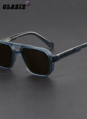 小众藏青色飞行员式墨镜