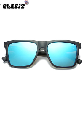 偏光遮阳方形复古男士