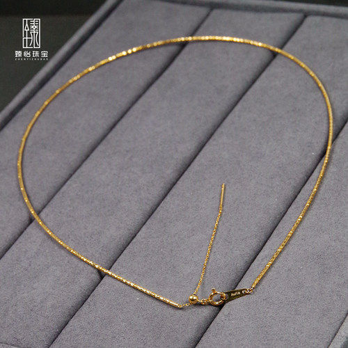 臻怡18k意大利进口手圈项圈款式多种可调节细款粗款手圈项圈 - 图2