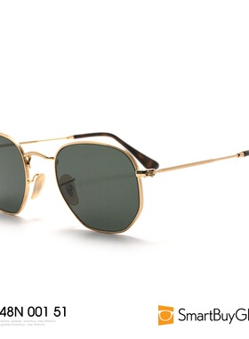 Rayban带鼻托太阳镜六边