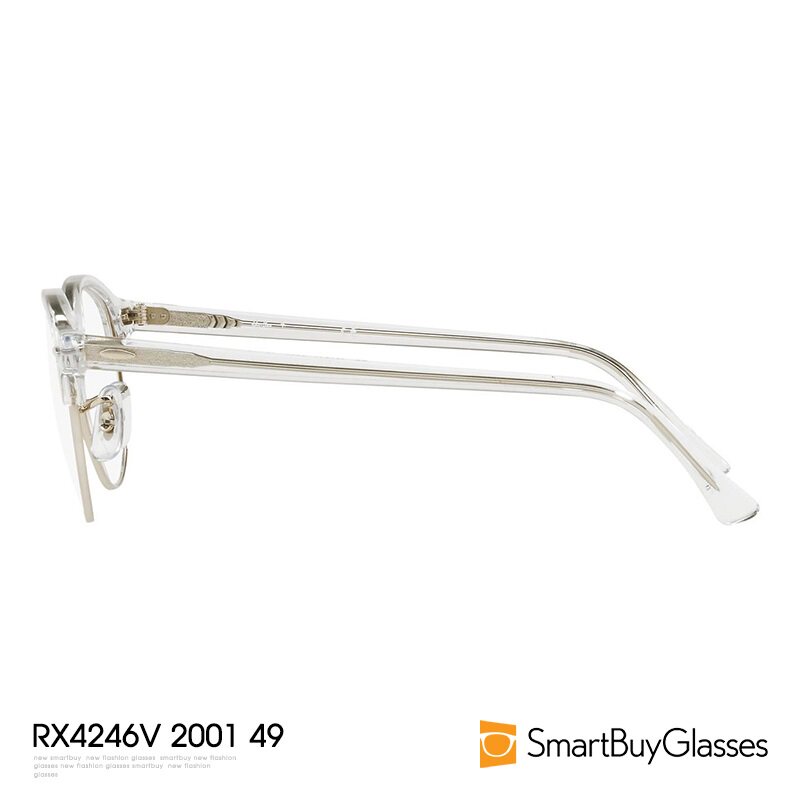 rayban正品男女简洁小脸舒适眼镜框 SmartBuy海外定制成品光学镜