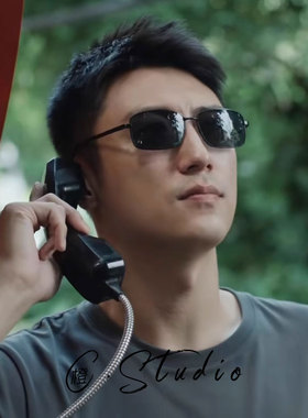 男士墨镜长方形框户外驾驶偏光镜