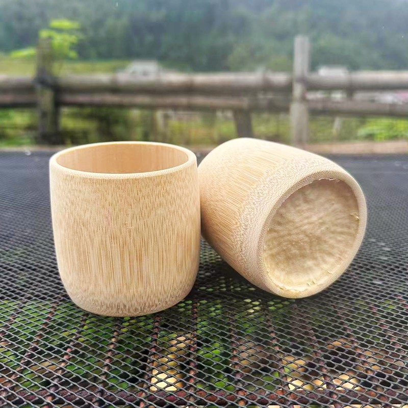 碳化竹杯竹茶杯竹制个人品茗杯日式个人茶杯自然材质水杯,淘宝优惠券,粉丝福利购,淘宝优惠卷