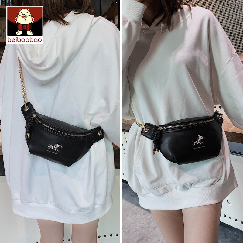 北包包2020新款潮胸包女斜挎小包包 北包包女士包袋