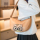 Bei Baobao's new large-capacity dumpling bag for work and commuting, Korean style fashionable crossbody shoulder bag for women