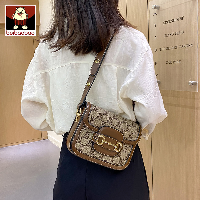 北包包2021新款秋冬小众斜挎包包 北包包女士包袋