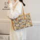 Niche shoulder tote bag casual trend