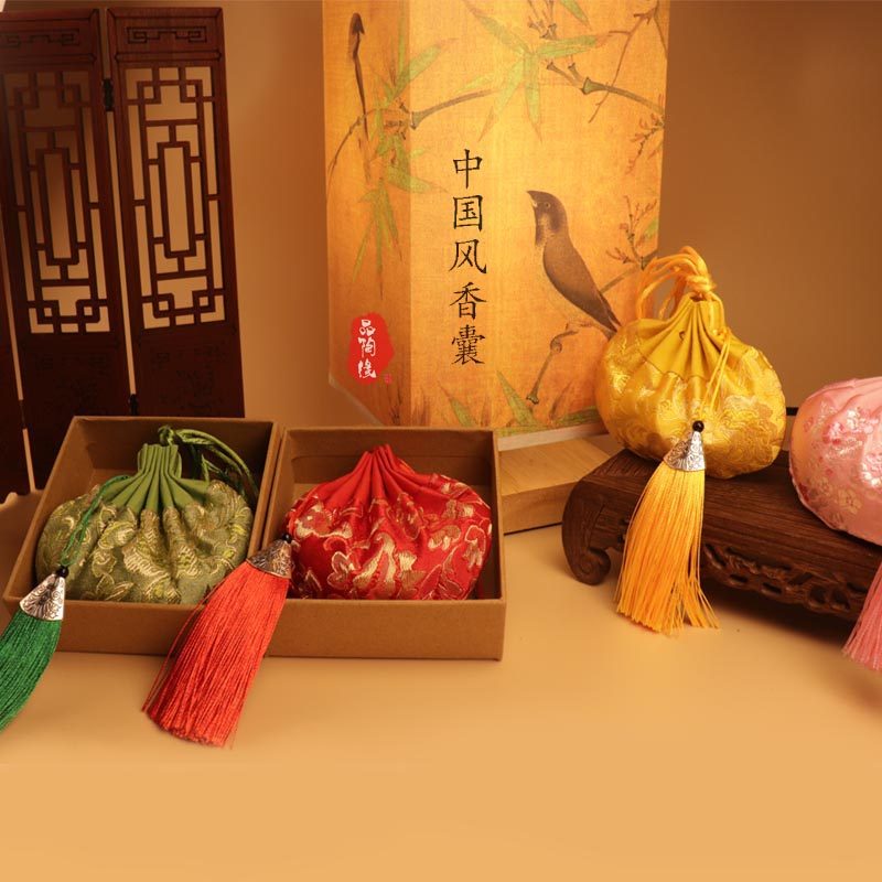 端午节香包香囊衣柜荷包刺绣古风香囊空袋小粉色香囊diy材料包,淘宝优惠券,粉丝福利购,淘宝优惠卷