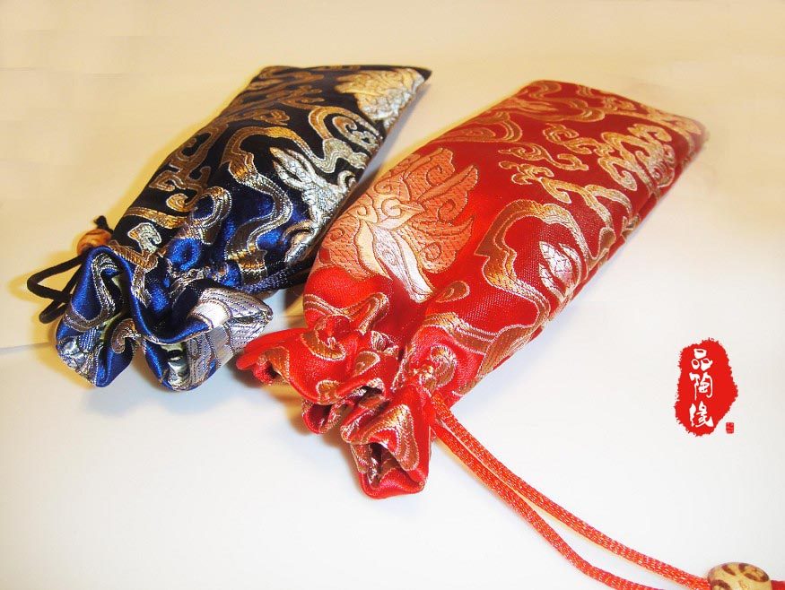 高档绸缎抽口袋子 袋 梳子发簪包装 饰品袋 长布袋子 四尺寸,淘宝优惠券,粉丝福利购,淘宝优惠卷