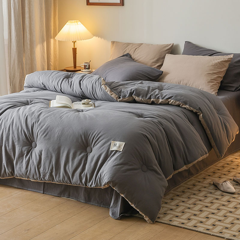 新疆棉花被子夏被春秋单人学生宿舍纯棉被芯全棉冬被加厚保暖棉絮 - 图1