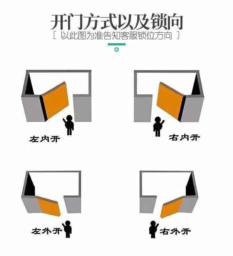 定制钛镁铝合金简约厕所平开门浴室门超白长虹极窄玻璃门卫生间门 - 图2