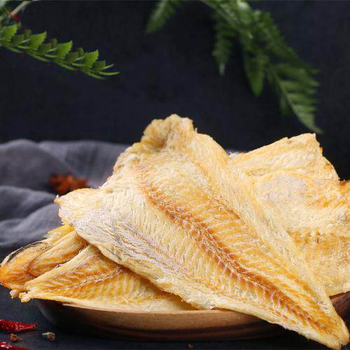500g鱼片干烤鱼片即食碳烤鳕鱼片 兄弟海湾即食鱼零食