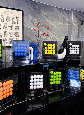 亚克力艺术摆件挂画简约现代小众