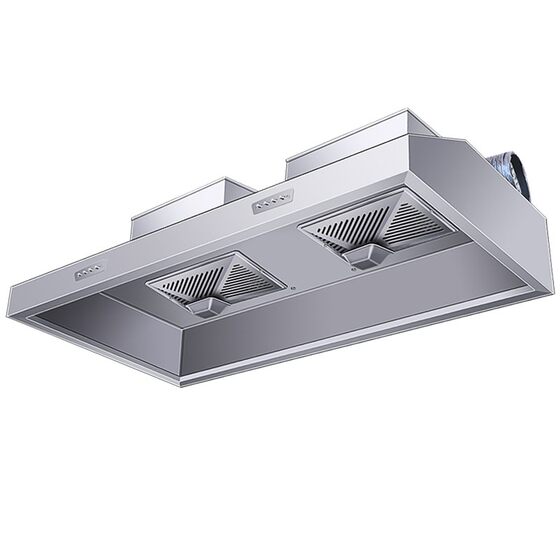 Commercial range hood stainless steel exhaust hood small hotel household rural soil stove range hood kitchen range hood