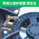 商用不锈钢煲仔炉带熄火保护装置电子打火液化气天燃气多眼砂锅灶