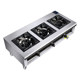 Porridge stove with flameout protection device, electronic ignition special multi-burner gas stove, stainless steel clay pot stove, commercial