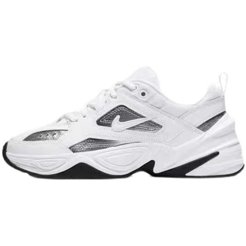 Nike M2K Tekno 白橙黄白银纯白灰橙色老爹鞋 耐克m2k CJ9583-100 - 图3