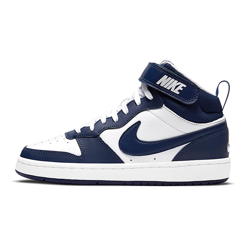 Nike Court Borough Mid 2耐克红黑白粉蓝休闲女板鞋CD7782-107-图3