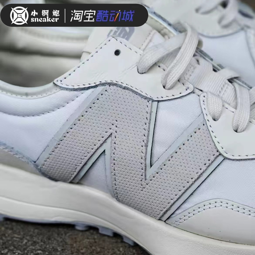 NEW BALANCE/NB327系列男女复古奶白休闲老爹鞋运动跑步鞋MS327WP - 图1