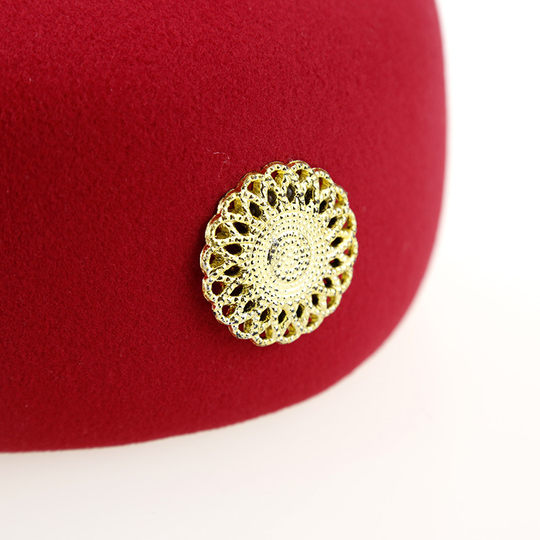 Этикет в китайском стиле, шляпа стюардессы, женская военная барабанная команда, оркестр почетного караула, красный Бейли, свадебный этикет, танец