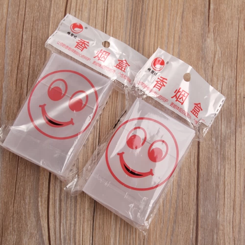 Пластиковый прозрачный портсигар, упаковка, износостойкая зажигалка, 20 шт