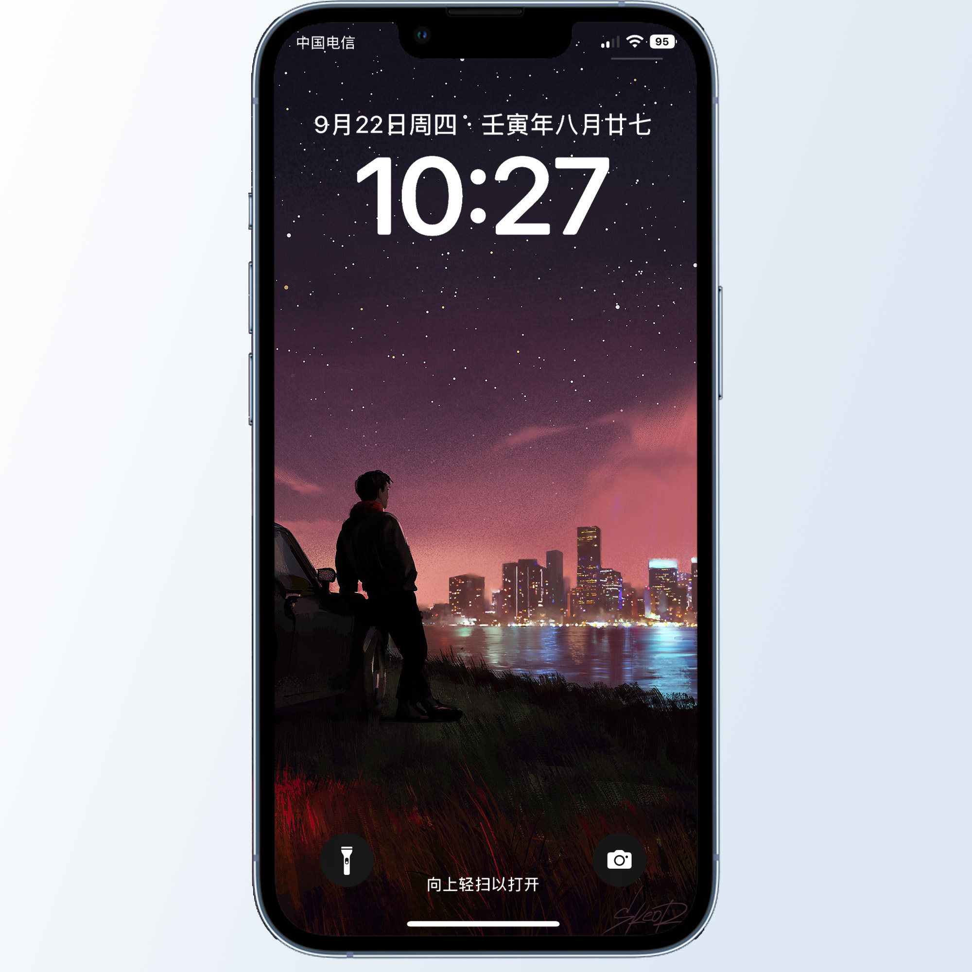 GUESSWP 6张迷幻朋克手机壁纸氛围感夕阳苹果iPhone华为壁纸S10