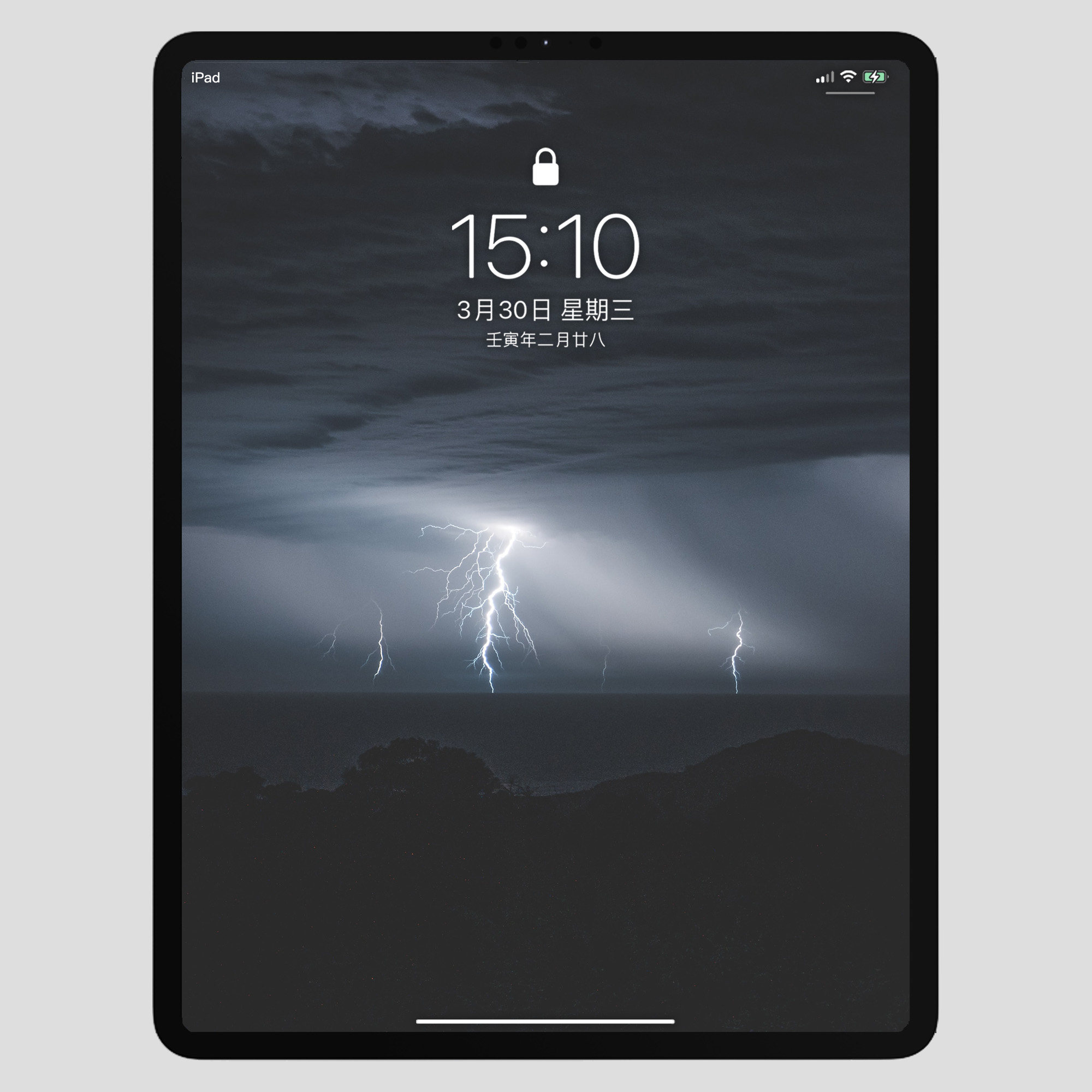 GUESSWP 7张暴风雨雷电4K苹果手机壁纸电脑iPad平板Macbook壁纸Z6