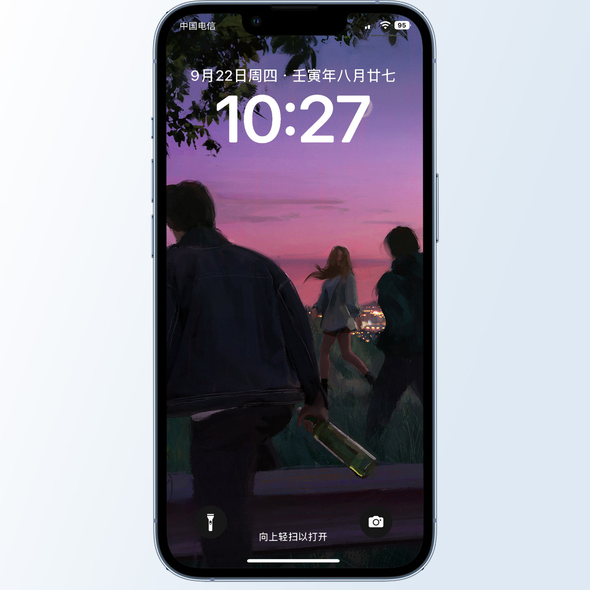 GUESSWP 6张迷幻朋克手机壁纸氛围感夕阳苹果iPhone华为壁纸S10