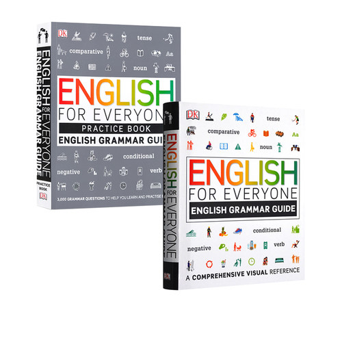 【自营】英文原版 DK新视觉 人人学英语 语法图解指南+自学练习册English for Everyone English Grammar Guide英语综合训练参考书 - 图3