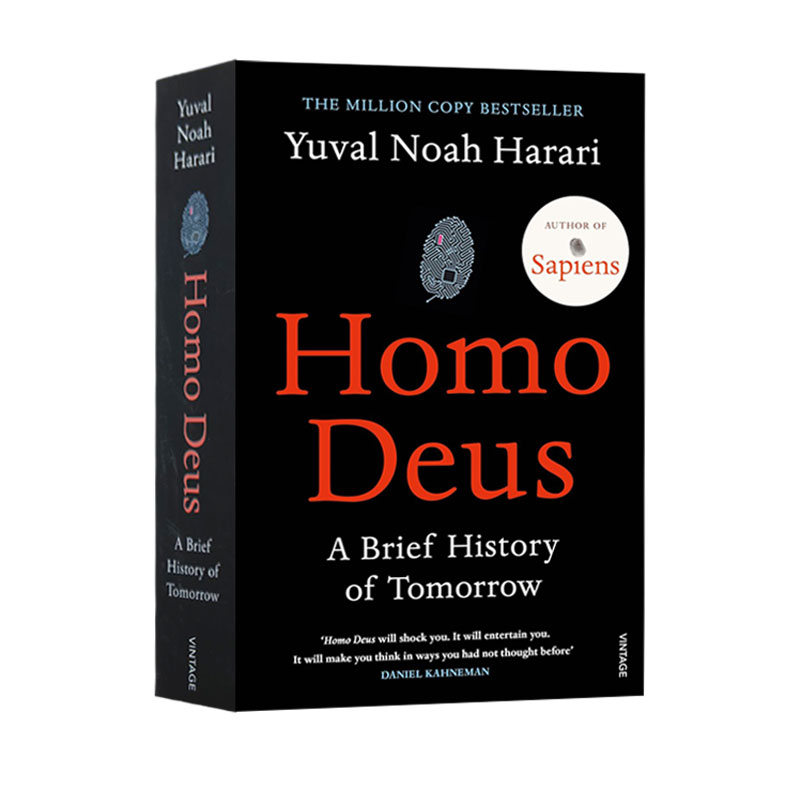 英文原版 未来简史 Homo Deus 从智人到智神 尤瓦尔·赫拉利 Yuval Noah Harari 历史科普读物