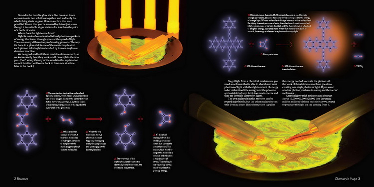 英文原版 Reactions 视觉之旅 神奇的化学反应彩色典藏版 图解宇宙中元素、分子和变化的图解探索 西奥多·格雷Theodore - 图1
