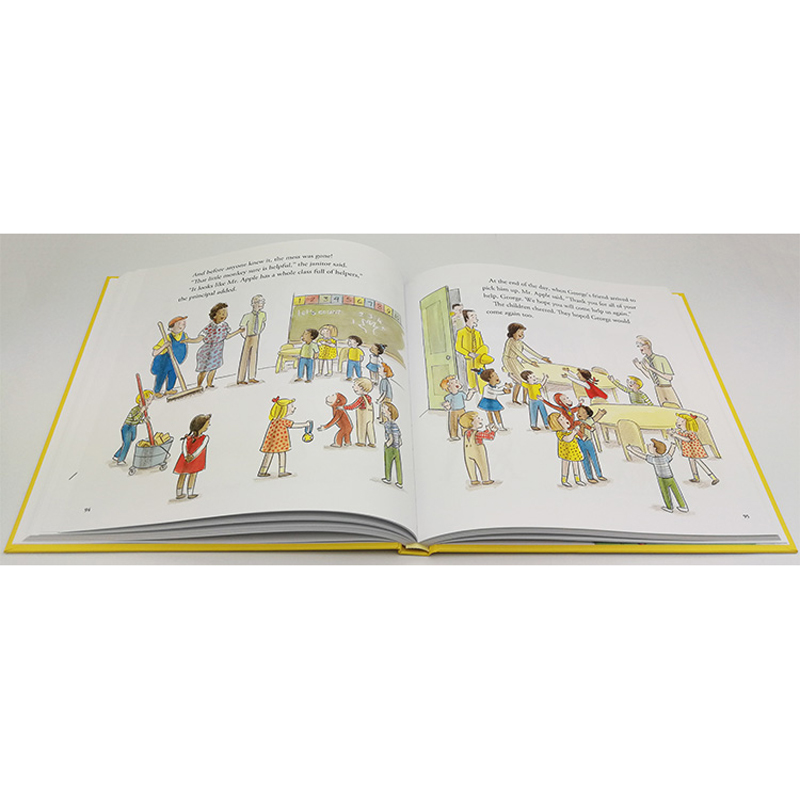 预售 英文原版 Curious George Stories to Share 好奇猴乔治 精装图画书绘本 8个故事合辑 汪培珽第3三阶段 - 图2