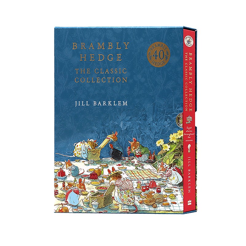 野蔷薇村的故事40周年精装收藏版 英文原版The Brambly Hedge Complete Collection 儿童英伦田园风童话亲子共读JillBarklem - 图3