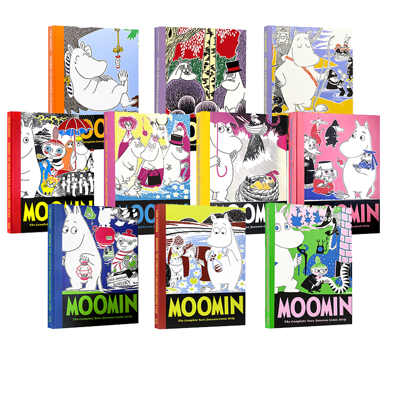 Moomin Book 姆明 英文原版 漫画绘本图画书 精装大开本收藏本 国际安徒生奖得主托芙 扬松经典作品 Tove Jansson