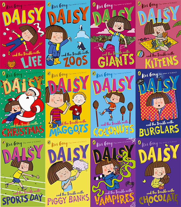 鬼马精灵黛西 Kes Gray Daisy and the Trouble 黛西与烦恼 第一/二季 礼盒装 仙女奇遇记 洛蒂极其尴尬的生活 儿童桥梁章节书,淘宝优惠券,粉丝福利购,淘宝优惠卷