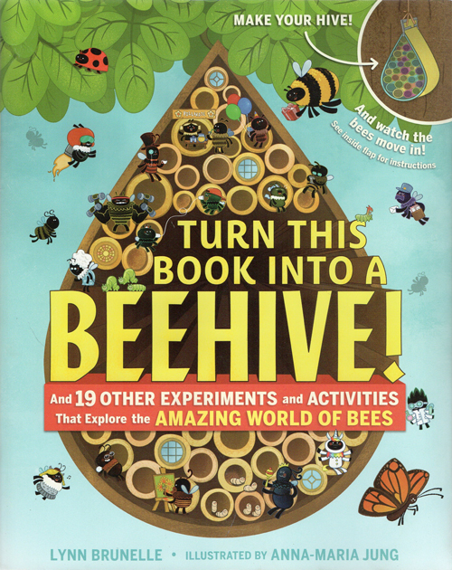 英文原版 Turn This Book Into a Beehive! 科普百科思维拓展绘本 小学STEM课外阅读 Workman出品 - 图0
