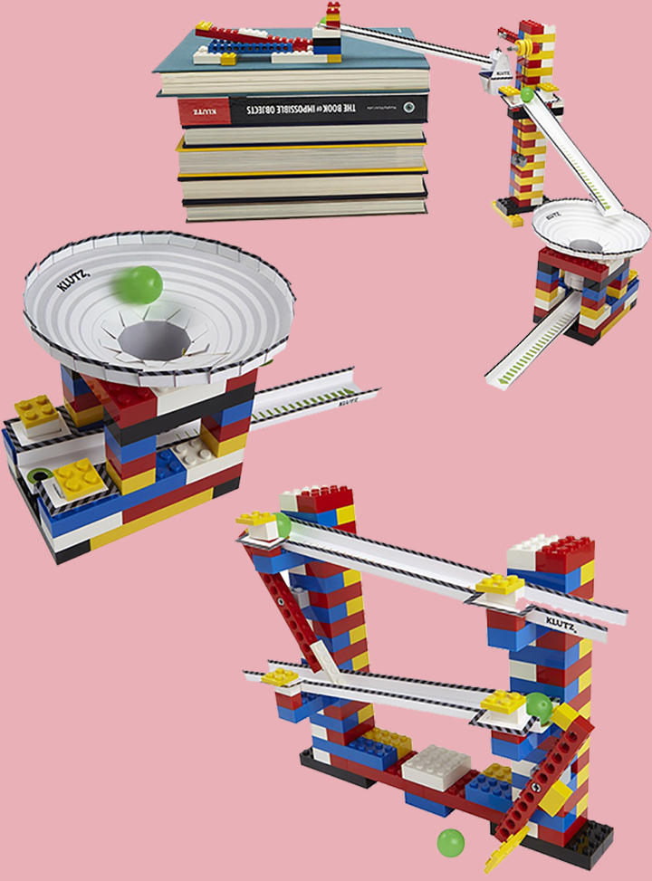 【自营】英文 3册套装 Klutz Lego Chain Reactions 乐高可动小机器 DIY玩具手工组装套装书 STEM辅导用书 游戏书 - 图1