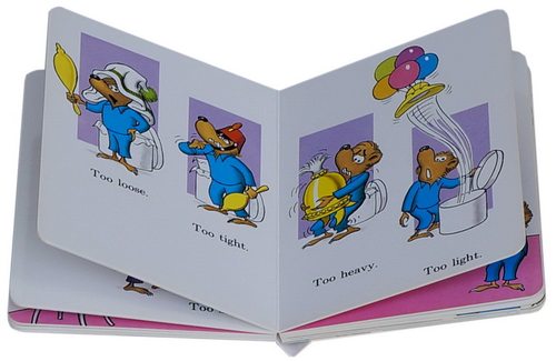 英文原版 Berenstain Bears 旧帽子新帽子 贝贝熊系列 Old Hat New Hat 纸板书 苏斯博士 - 图1