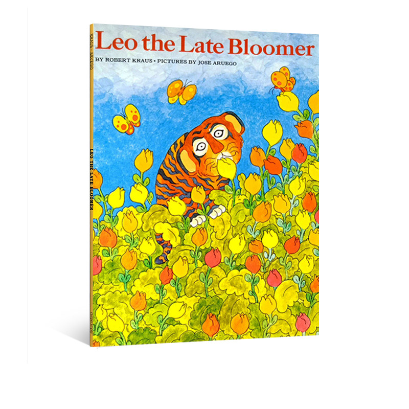 英文原版 Leo the Late Bloomer 阿虎开窍了 廖彩杏有声书单 经典绘本 名家 Jose Aruego 平装图画故事书