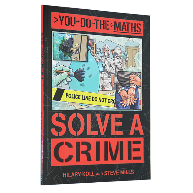 英文原版 You do the Maths Solve a Crime 无所不在的数学应用 科普漫画读物 - 图3