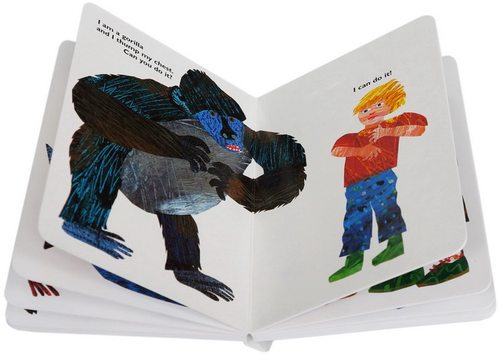 从头到脚英文原版绘本 From Head to Toe 卡尔爷爷 Eric Carle 艾瑞卡尔 儿童启蒙纸板书 从头动到脚 幼儿宝宝英语学习 - 图1