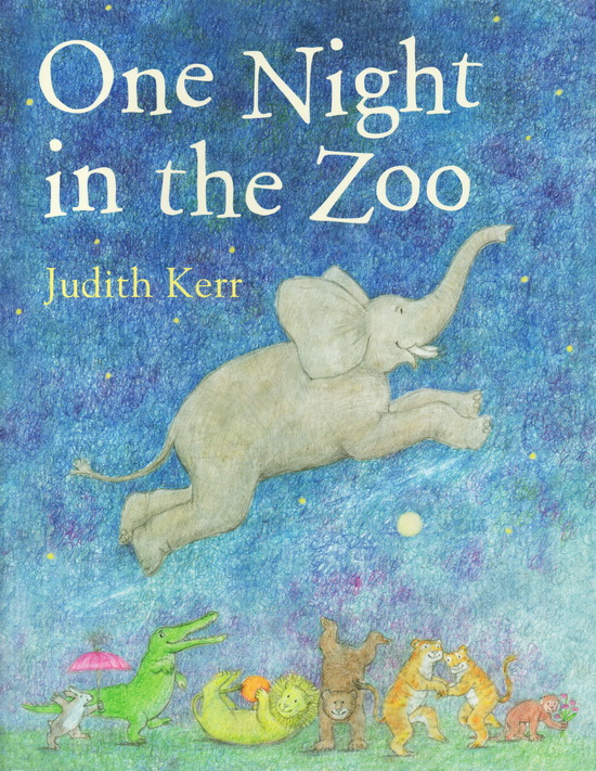 英文原版绘本 One Night in the Zoo动物园奇妙夜名家Judith Kerr亲子睡前故事常青藤爸爸推荐儿童图画故事书-图0